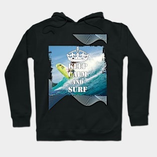 Keep Calm And Surf 47 - Summer Of Surfing Hoodie